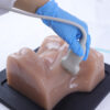 Simulador de acesso venoso jugular guiado por ultrassom
